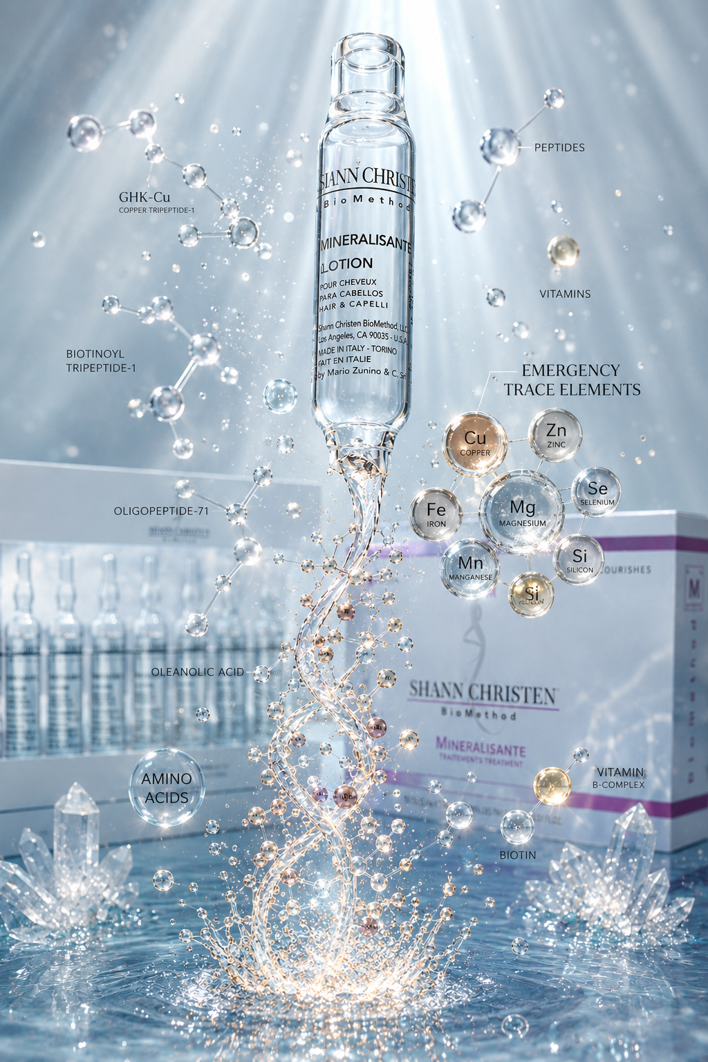 BioMethod Mineralisante formula and treatment components